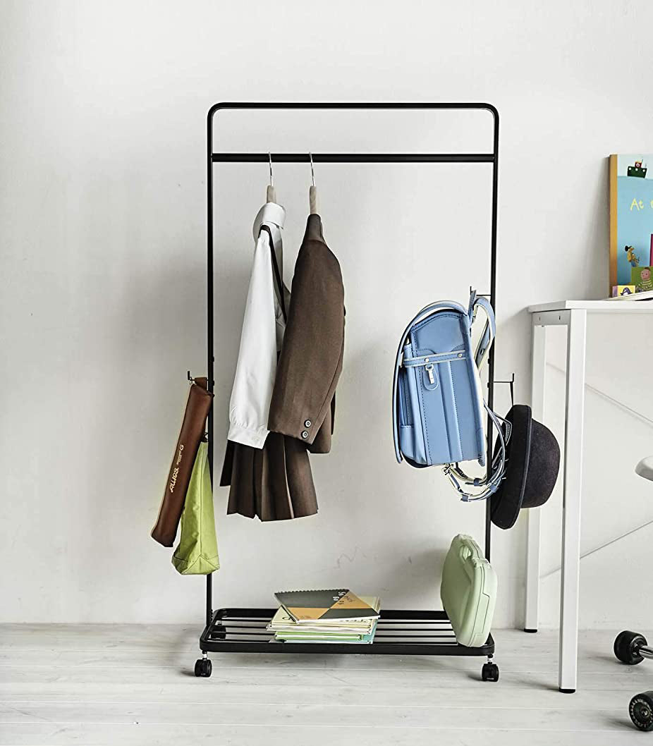Kids' Rolling Coat Rack, 45" H