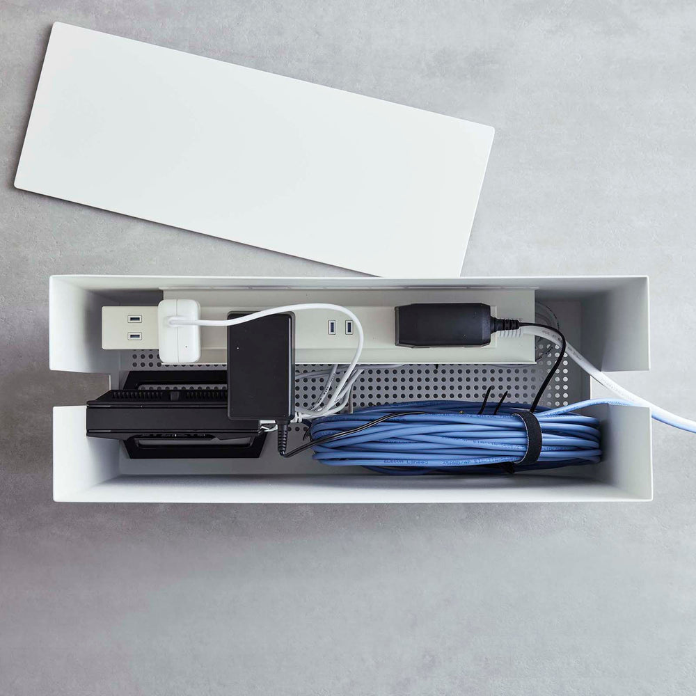 
                      
                        Rolling Steel Cable Management Box
                      
                    