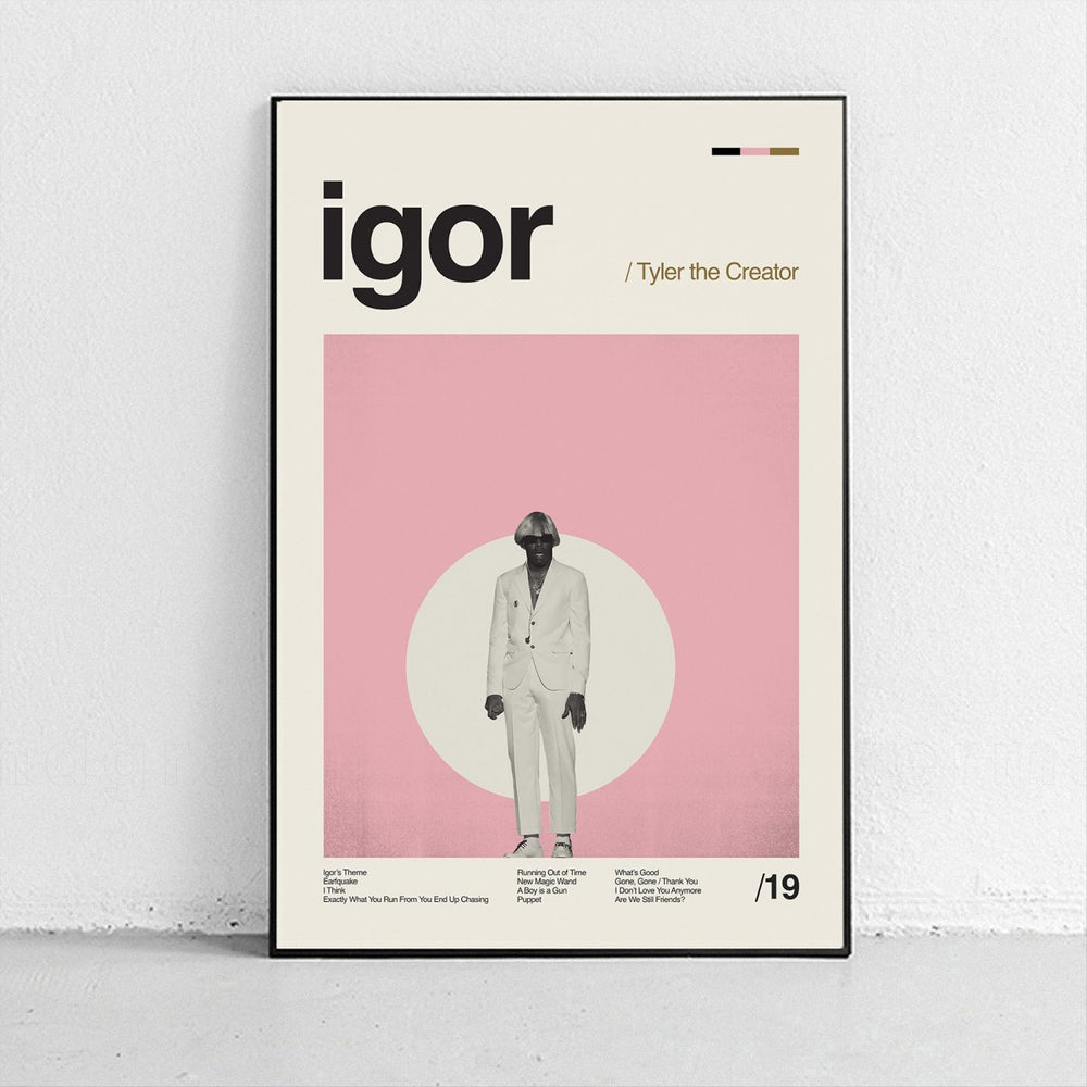 Sandgrain Studio Tyler the Creator - Igor - lily & onyx