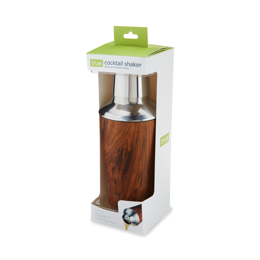 
                      
                        Wood Pattern 20 oz Cocktail Shaker
                      
                    