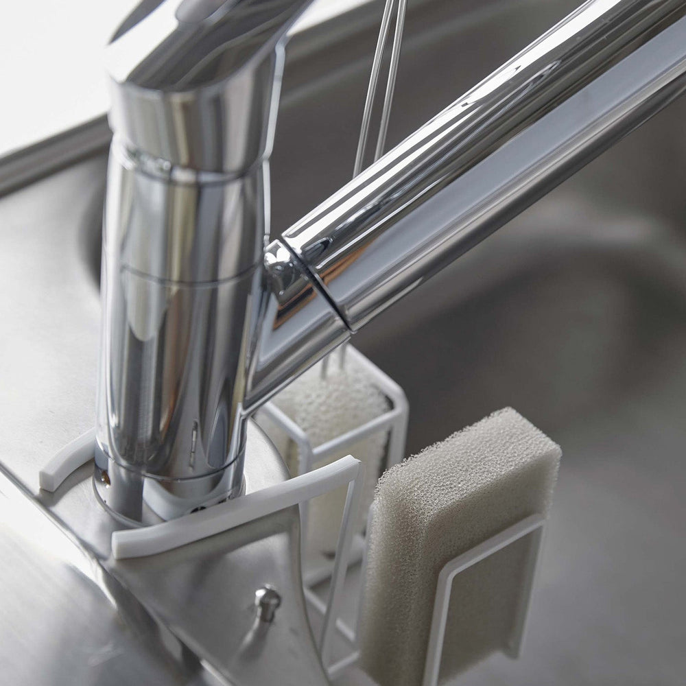 
                      
                        Faucet-Hanging Sponge & Brush Holder - Steel
                      
                    