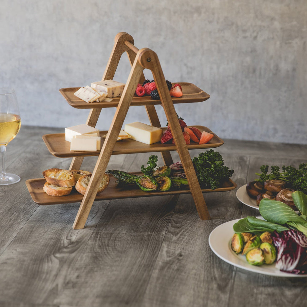 
                      
                        3-Tiered Ladder Serving Station
                      
                    