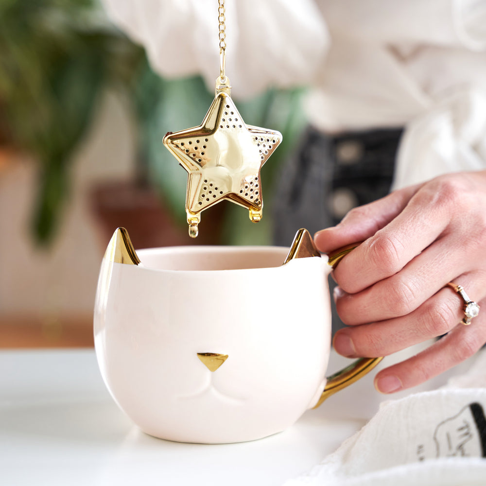 
                      
                        Star Shaped Tea Infuser, Gold
                      
                    