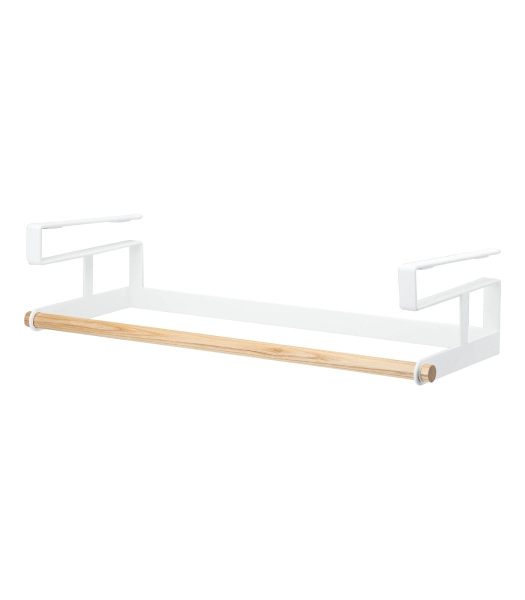 Yamazaki Home Undershelf Hanger - Steel + Wood - lily & onyx