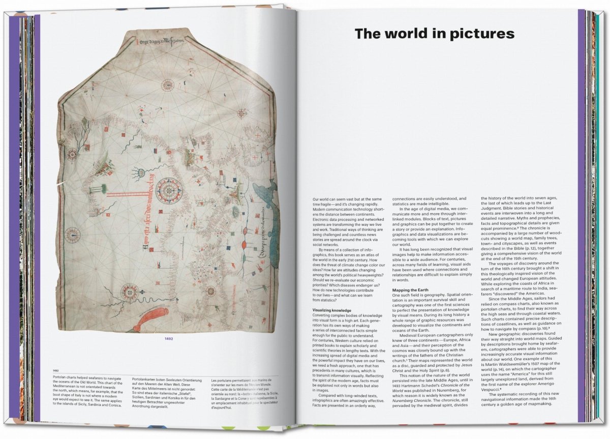 TASCHEN Understanding the World. The Atlas of Infographics (German, French, English) - lily & onyx