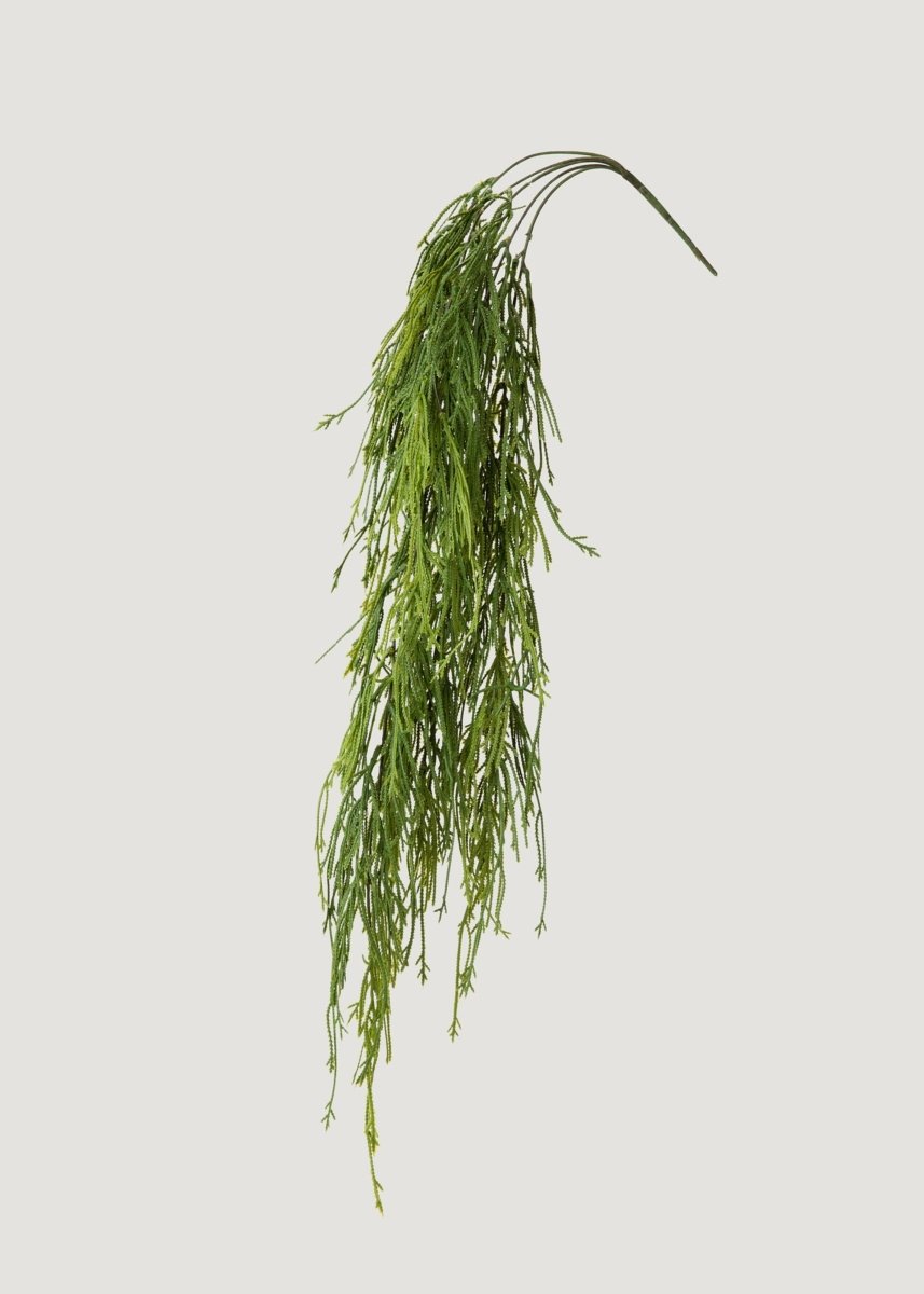 Afloral UV Treated Indoor/Outdoor Fake Hanging Moss Fern Plant - 38.5" - lily & onyx