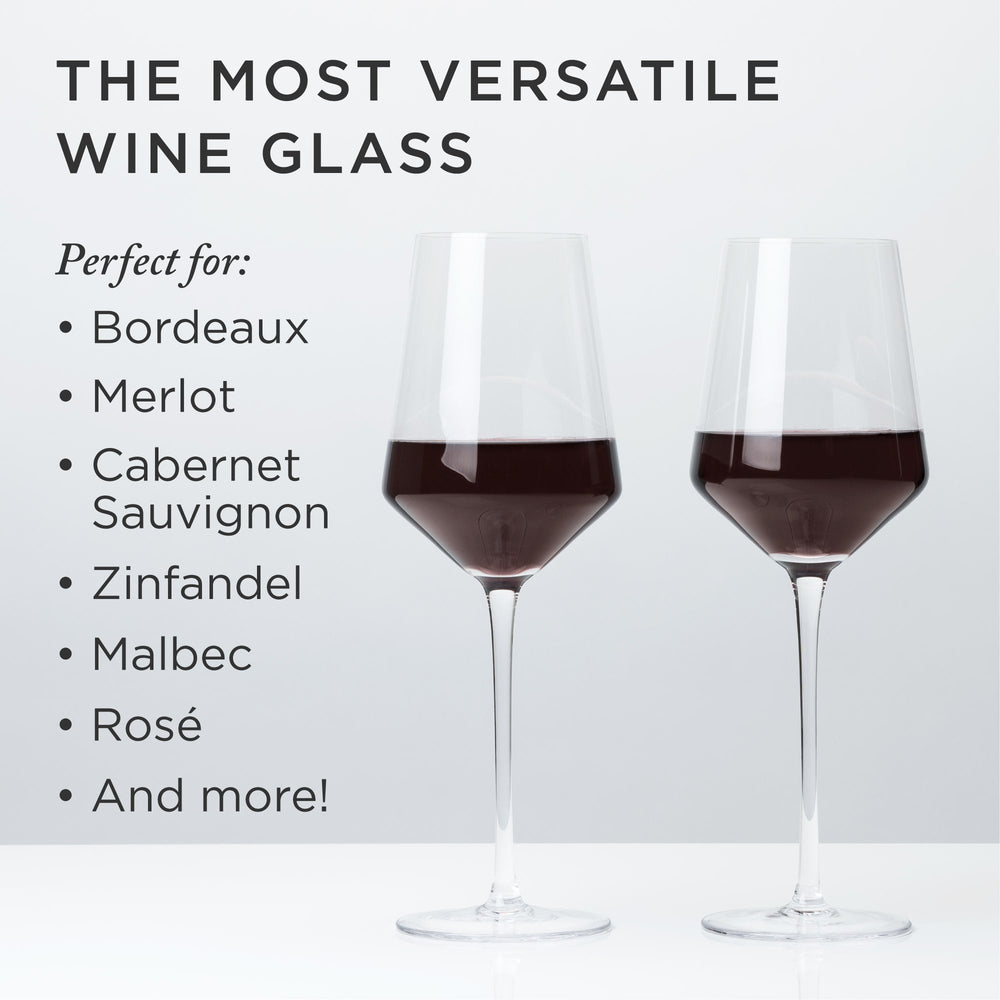 
                      
                        Raye Angled Crystal Bordeaux Decanter & Wine Glass Set
                      
                    