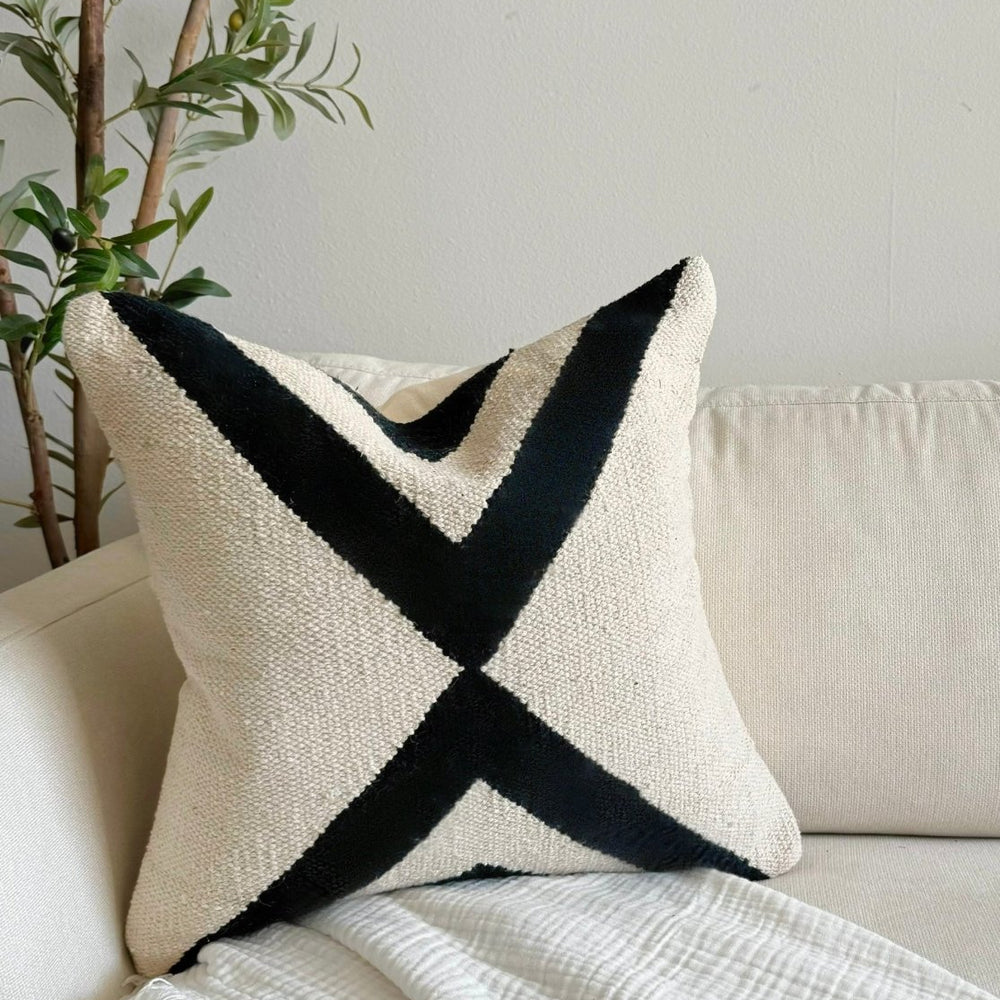 Busa Designs Vail Modern X Pillow Cover