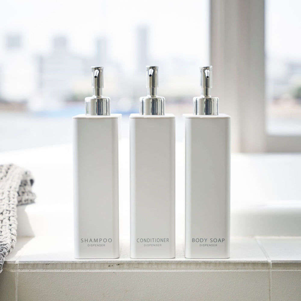
                      
                        Rectangle Dispenser Bundle - Shampoo, Conditioner, and Body Soap
                      
                    