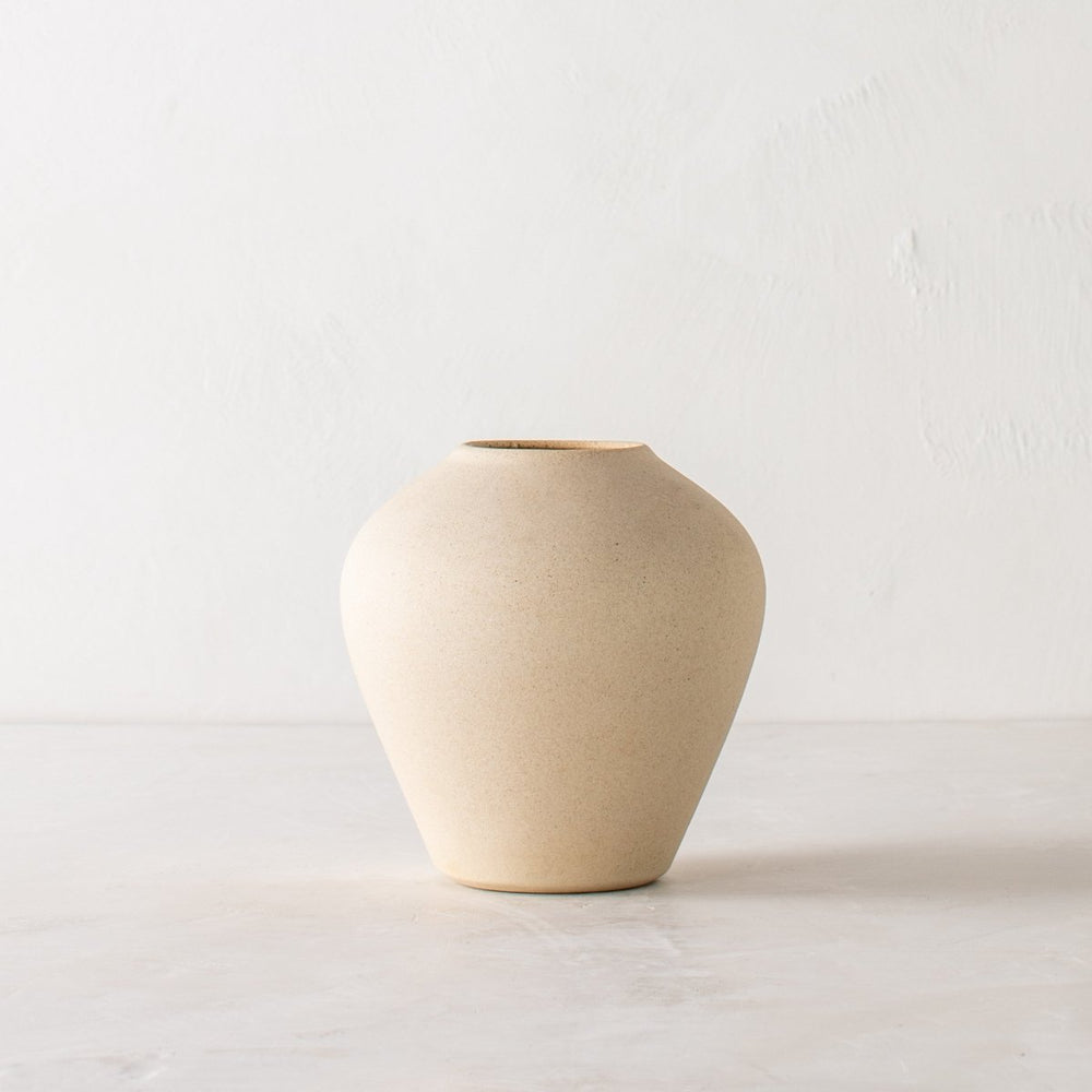 CONVIVIAL Verdure Vase No. 3 | Raw Stoneware - lily & onyx