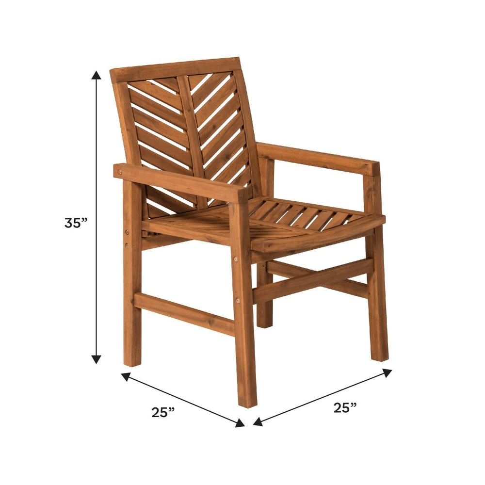 
                      
                        Walker Edison Vincent Patio Wood Chairs, Set of 2 - lily & onyx
                      
                    