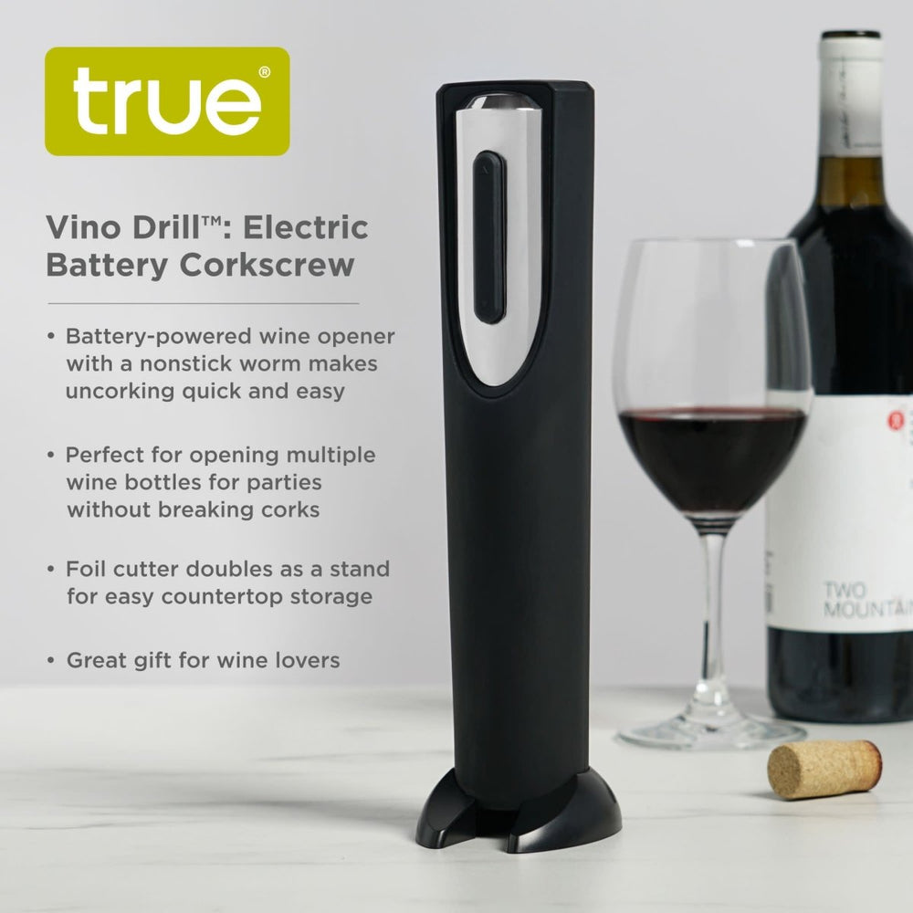 
                      
                        True Vino Drill Battery Powered Corkscrew - lily & onyx
                      
                    