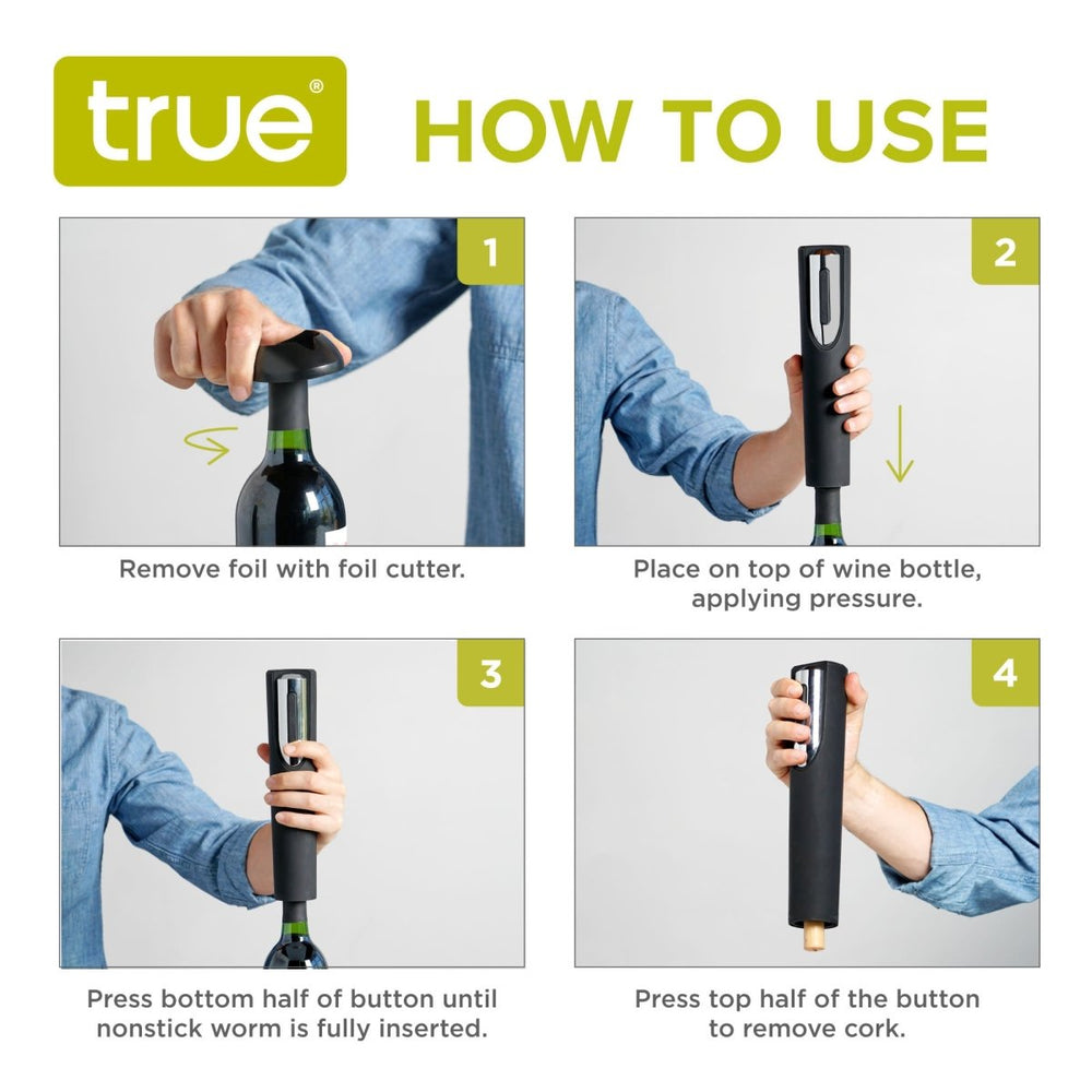 
                      
                        True Vino Drill Battery Powered Corkscrew - lily & onyx
                      
                    