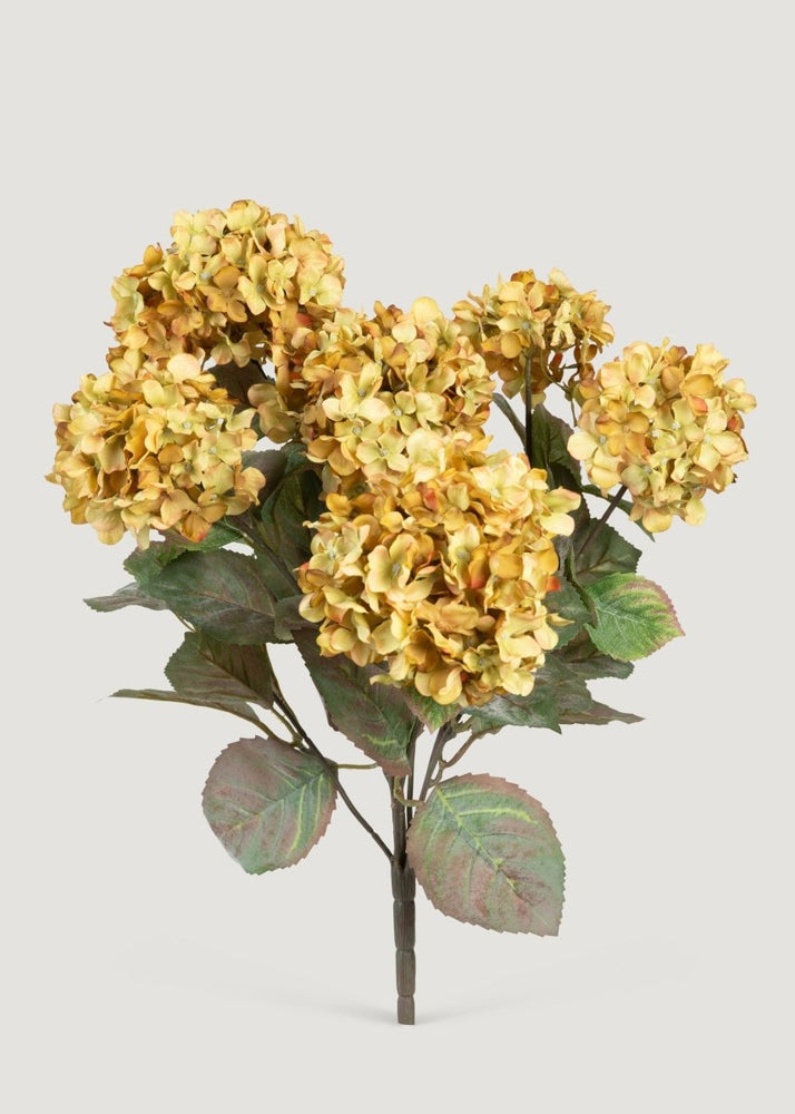 Afloral Vintage Antique Green Fake Hydrangea Bush - 20" - lily & onyx