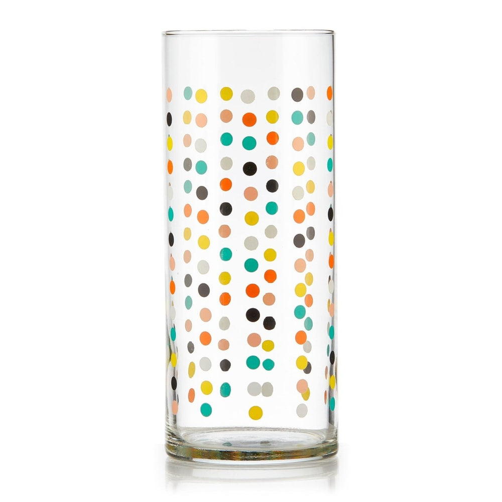 
                      
                        Libbey Vintage Flower Power Party Dots Cooler Glasses, 16 oz - Set of 4 - lily & onyx
                      
                    