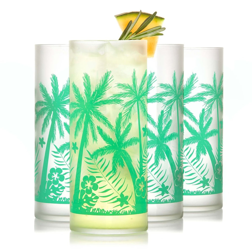 
                      
                        Libbey Vintage Palm Trees Cooler Glasses, 16 oz - Set of 4 - lily & onyx
                      
                    