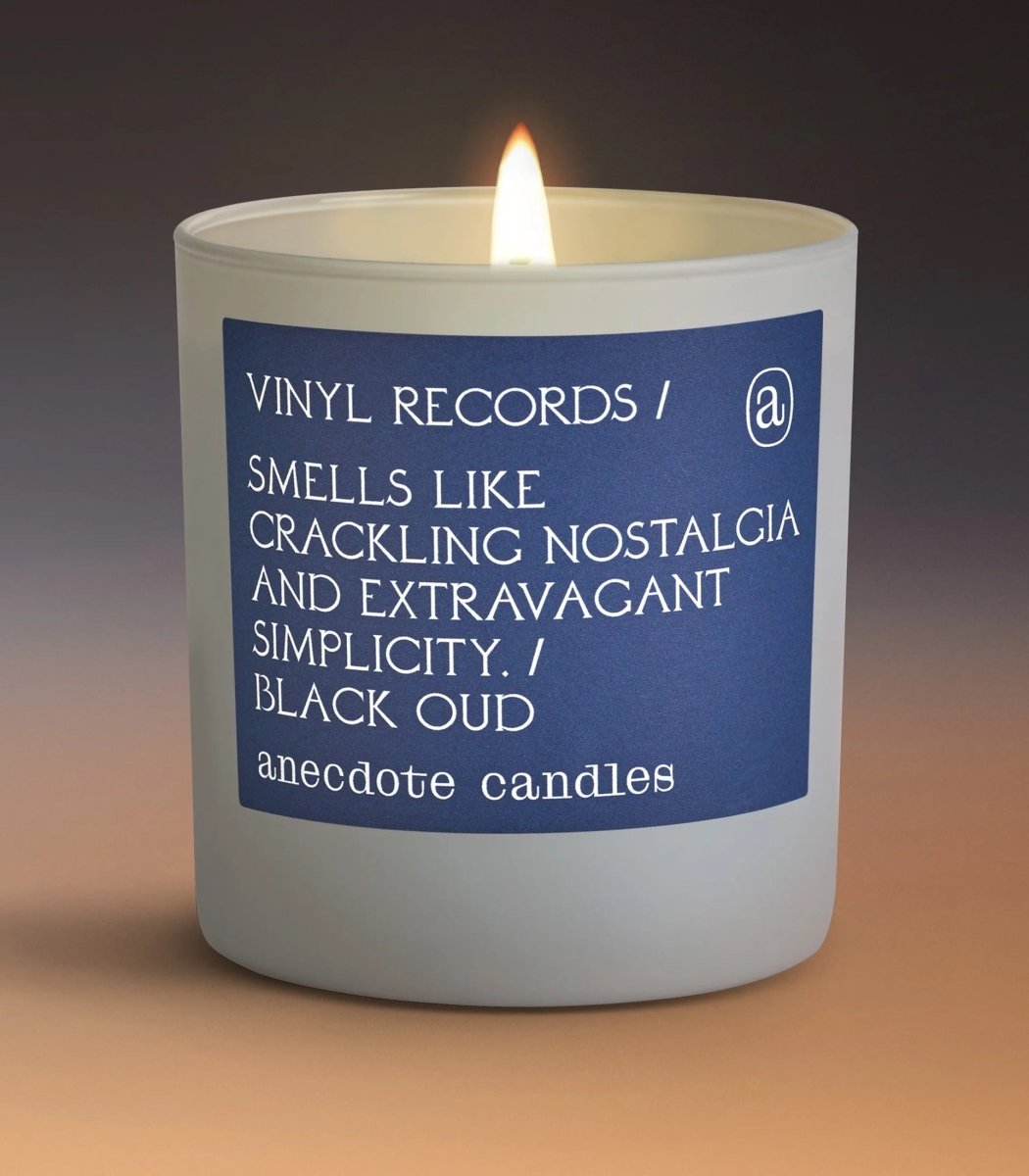 Anecdote Candles Vinyl Records Candle - lily & onyx