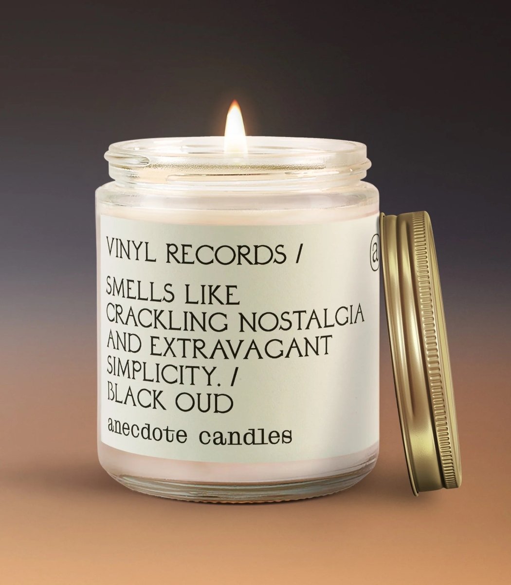 Anecdote Candles Vinyl Records Candle - lily & onyx