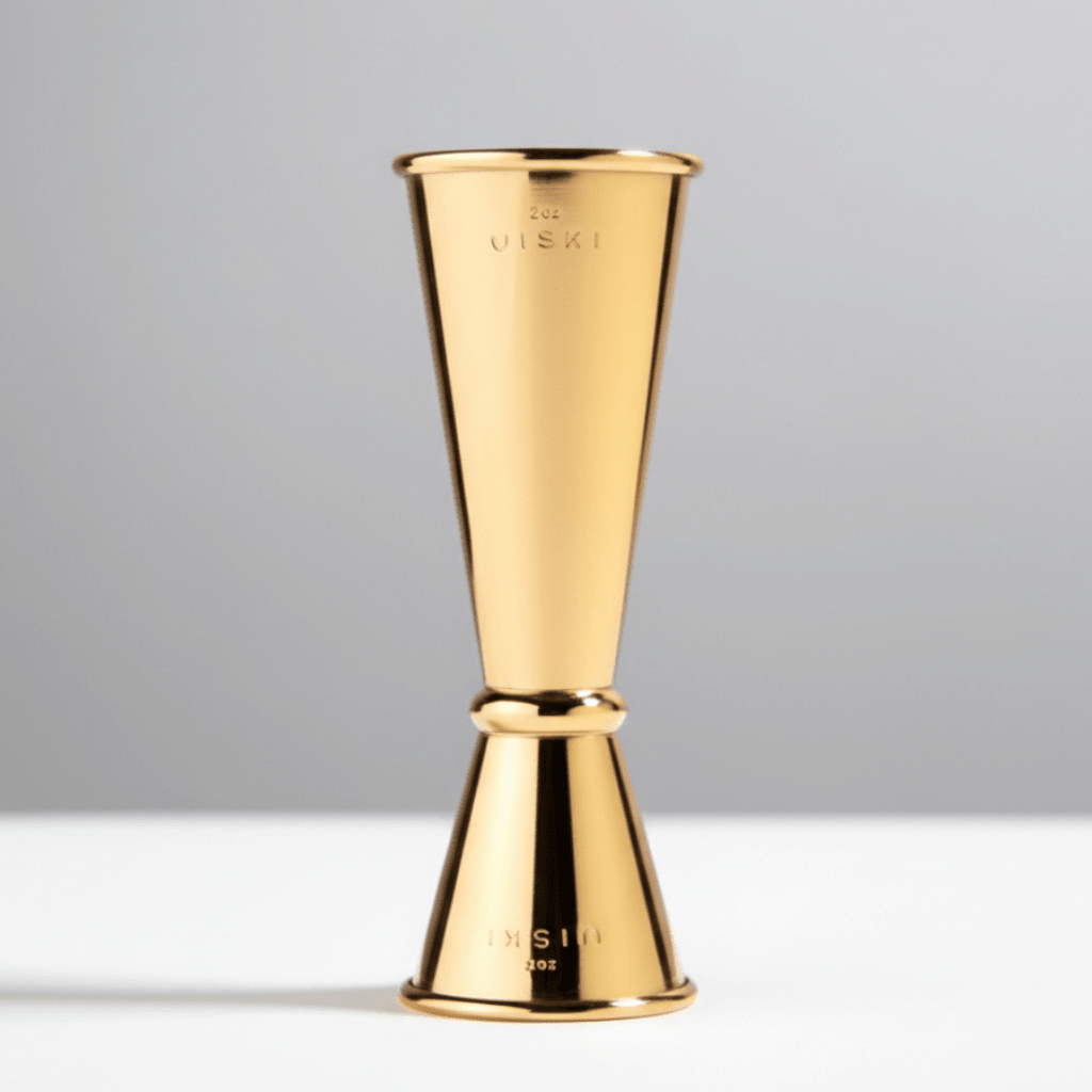 Viski Belmont Gold Stainless Steel Japanese-Style Jigger