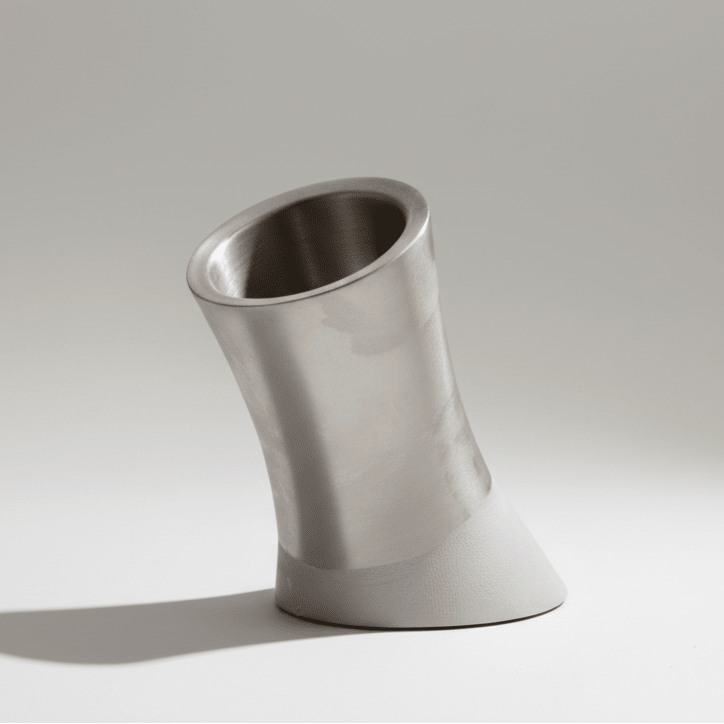Viski Harrison Convex Stainless Steel Wine Bottle Chiller