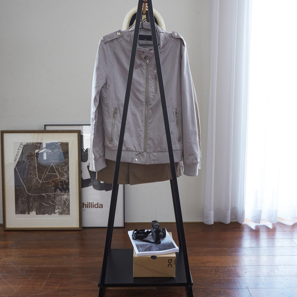 
                      
                        Steel Coat Rack with Shelf, 55" H
                      
                    