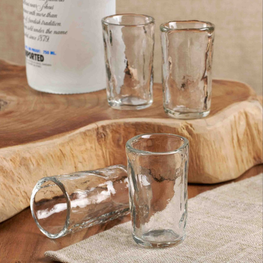 texxture Wabisabi™ Shot Glasses, Set of 4 - lily & onyx