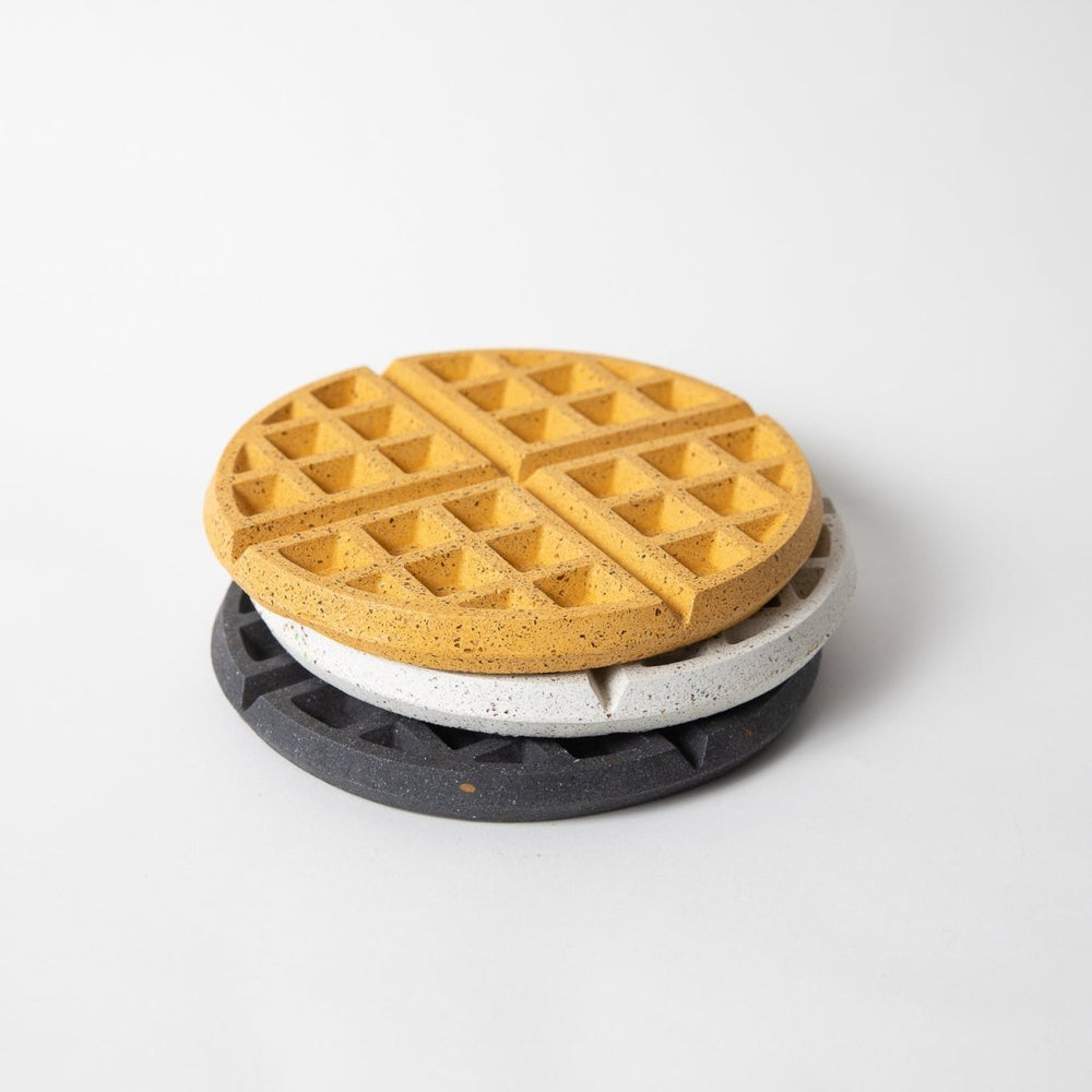 
                      
                        Pretti.Cool Waffle Trivet | Black Terrazzo - lily & onyx
                      
                    