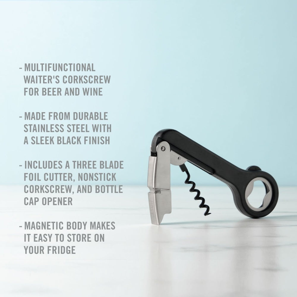 
                      
                        Host Waiter's Corkscrew & Bottle Opener - lily & onyx
                      
                    