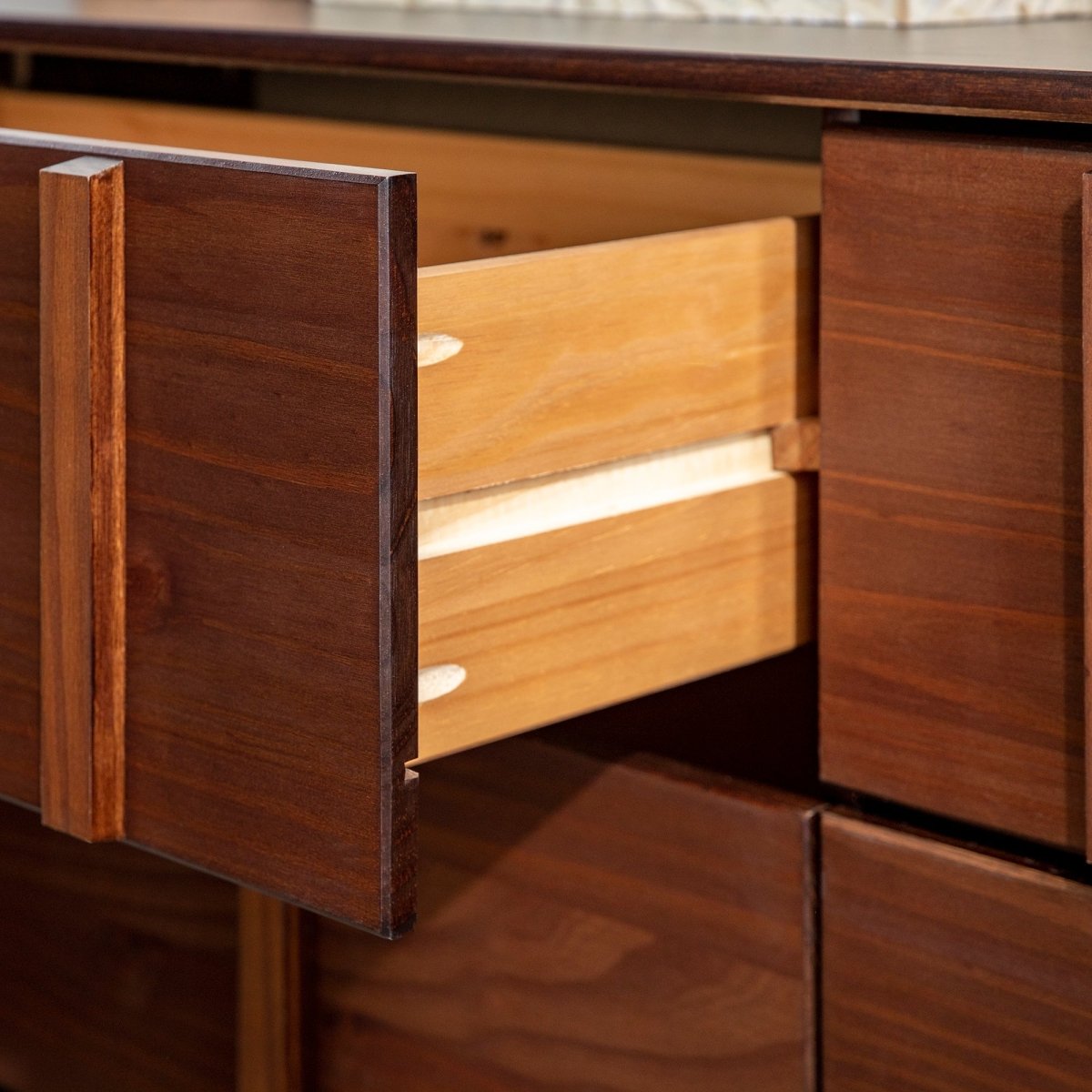 bronx modern solid wood dresser George Oliver Tigner 4 - Drawer Dresser & Reviews