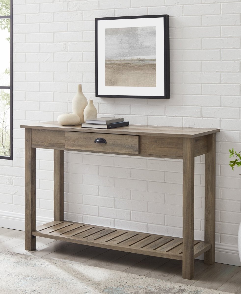 Walker Edison Country Entry Table