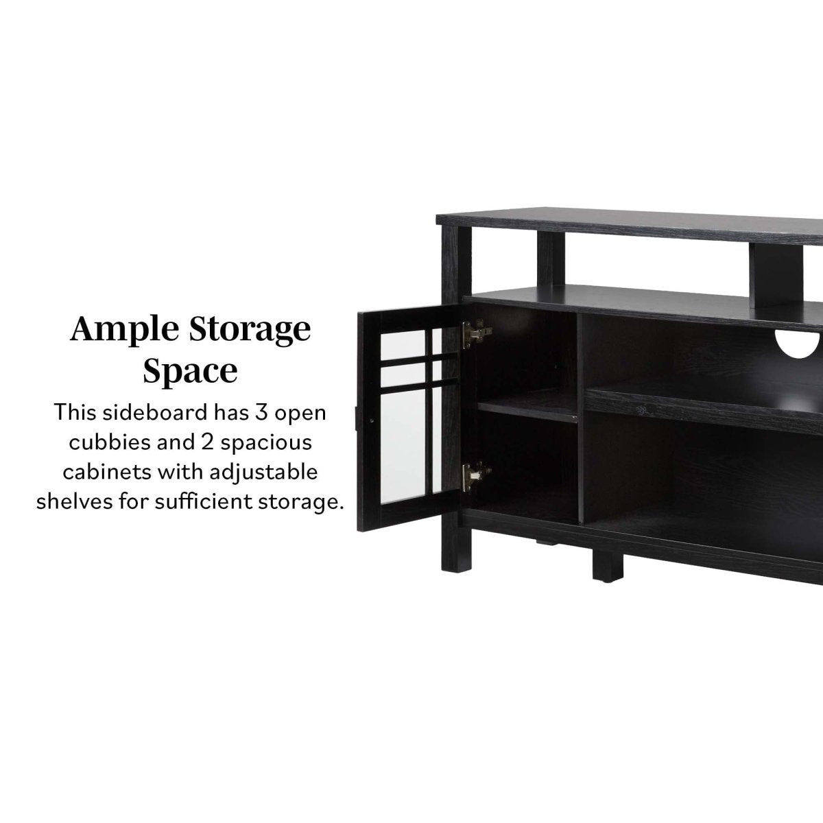 Walker Edison Hattie 58" 2 - Door Transitional Sideboard