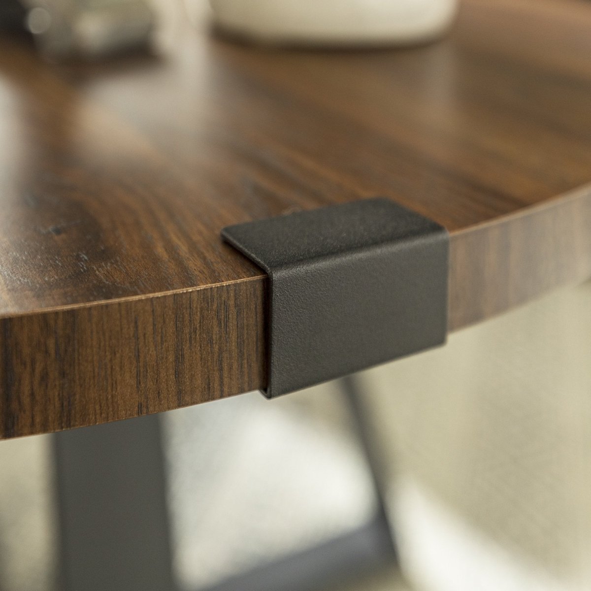 Walker Edison Metal Wrap Coffee Table