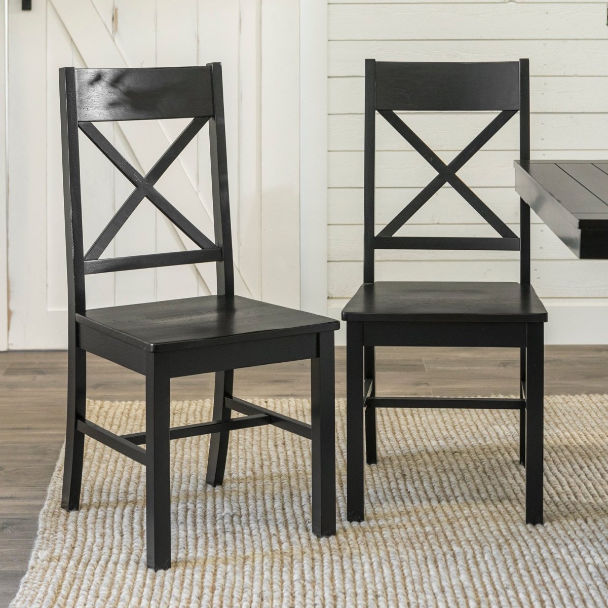 Walker Edison Millwright Dining Chair, Set of 2