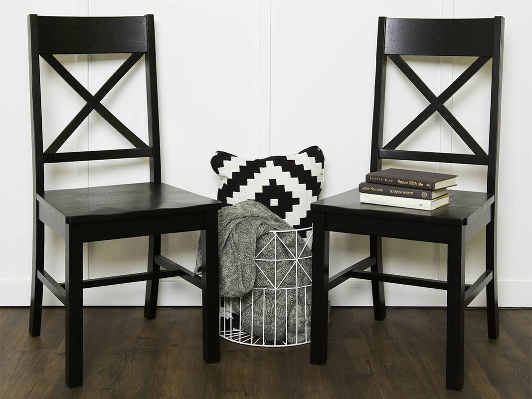 Walker Edison Millwright Dining Chair, Set of 2