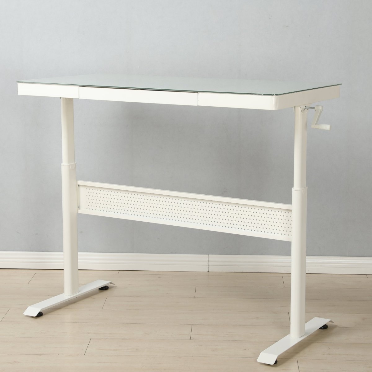 Walker Edison Sleek Standing Ergonomic Workstation Desk