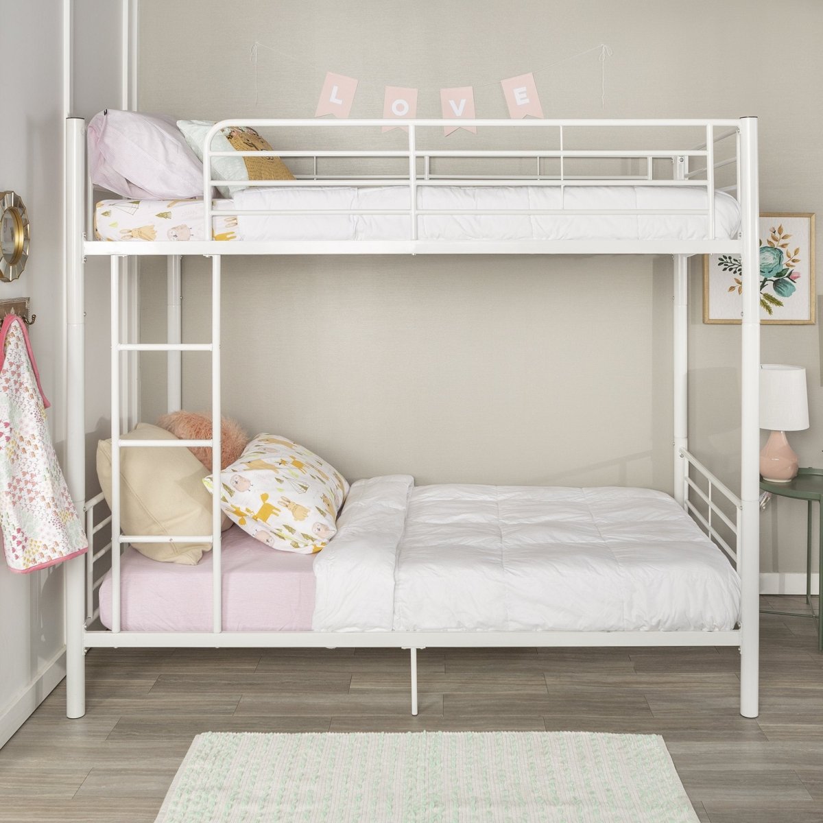 Walker Edison Sunset Twin Bunk Bed