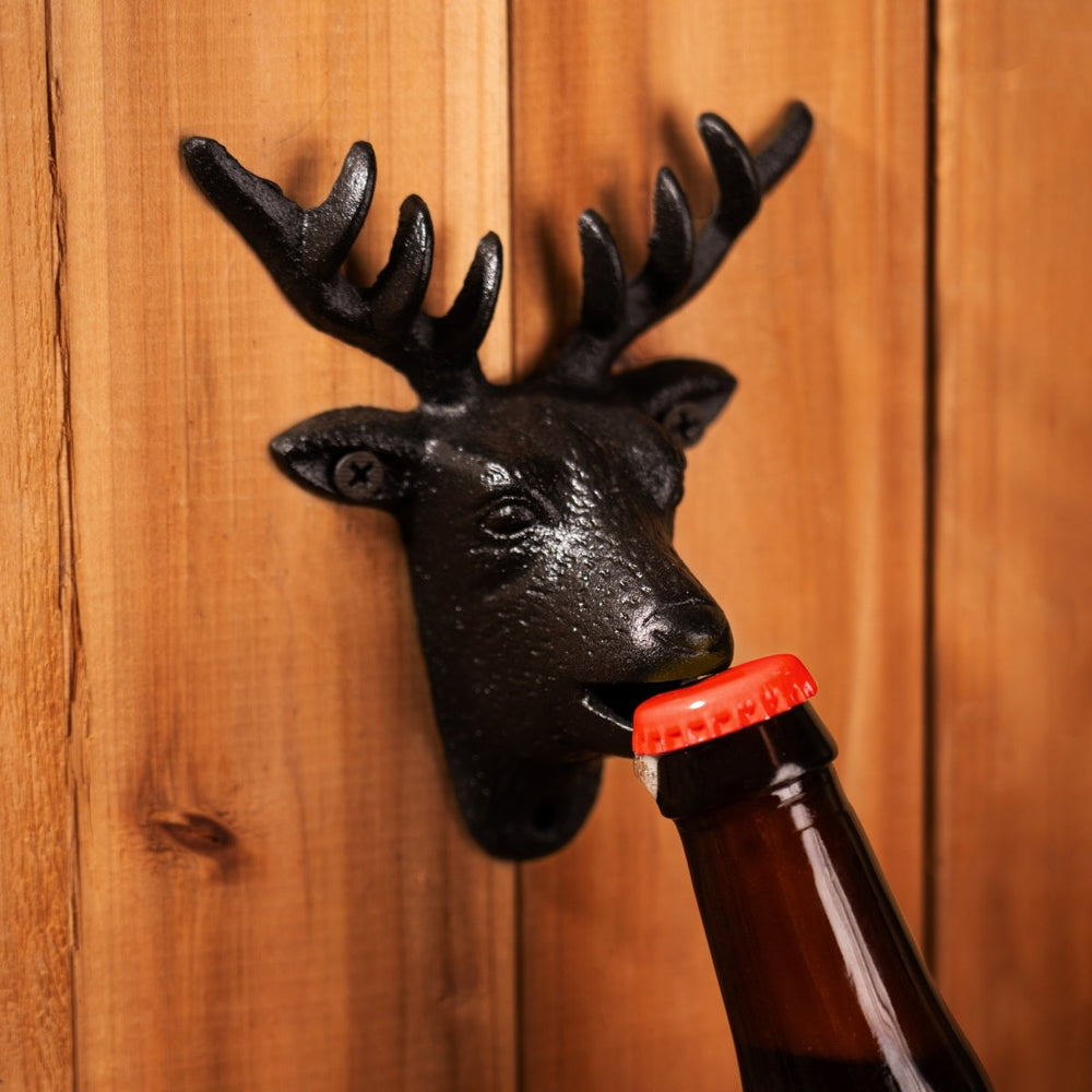 Foster & Rye Wall Mounted Deer Bottle Opener - lily & onyx