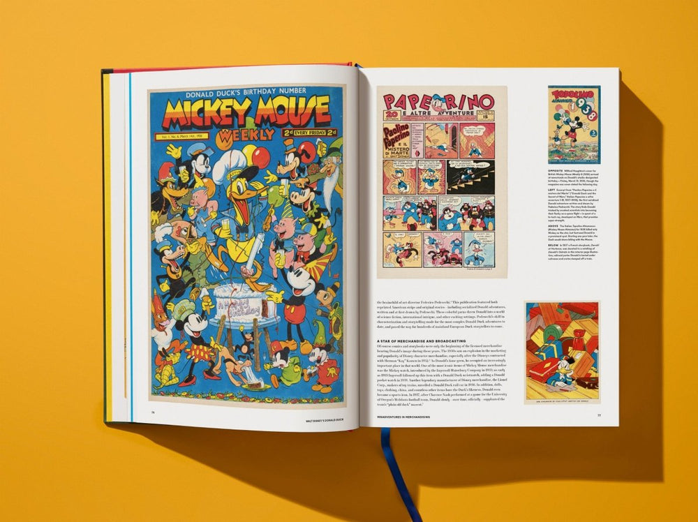 
                      
                        TASCHEN Walt Disney's Donald Duck. The Ultimate History (English) - lily & onyx
                      
                    