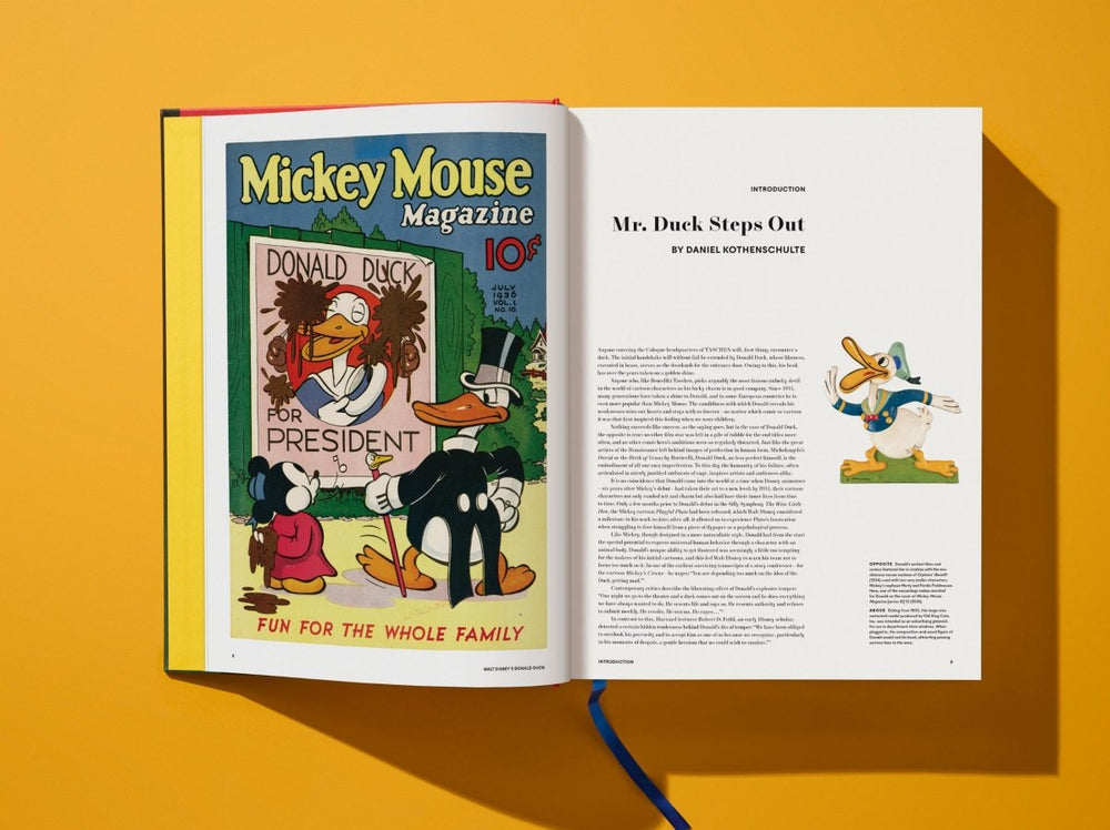 
                      
                        TASCHEN Walt Disney's Donald Duck. The Ultimate History (English) - lily & onyx
                      
                    