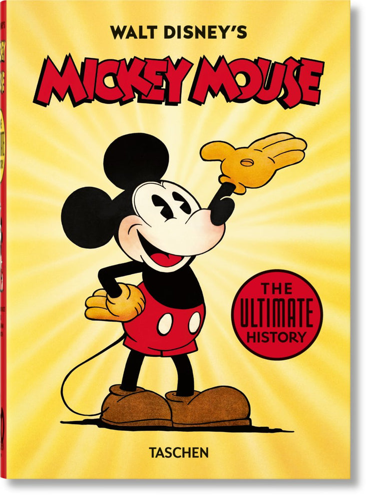 TASCHEN Walt Disney's Mickey Mouse. The Ultimate History. 40th Ed. (English) - lily & onyx