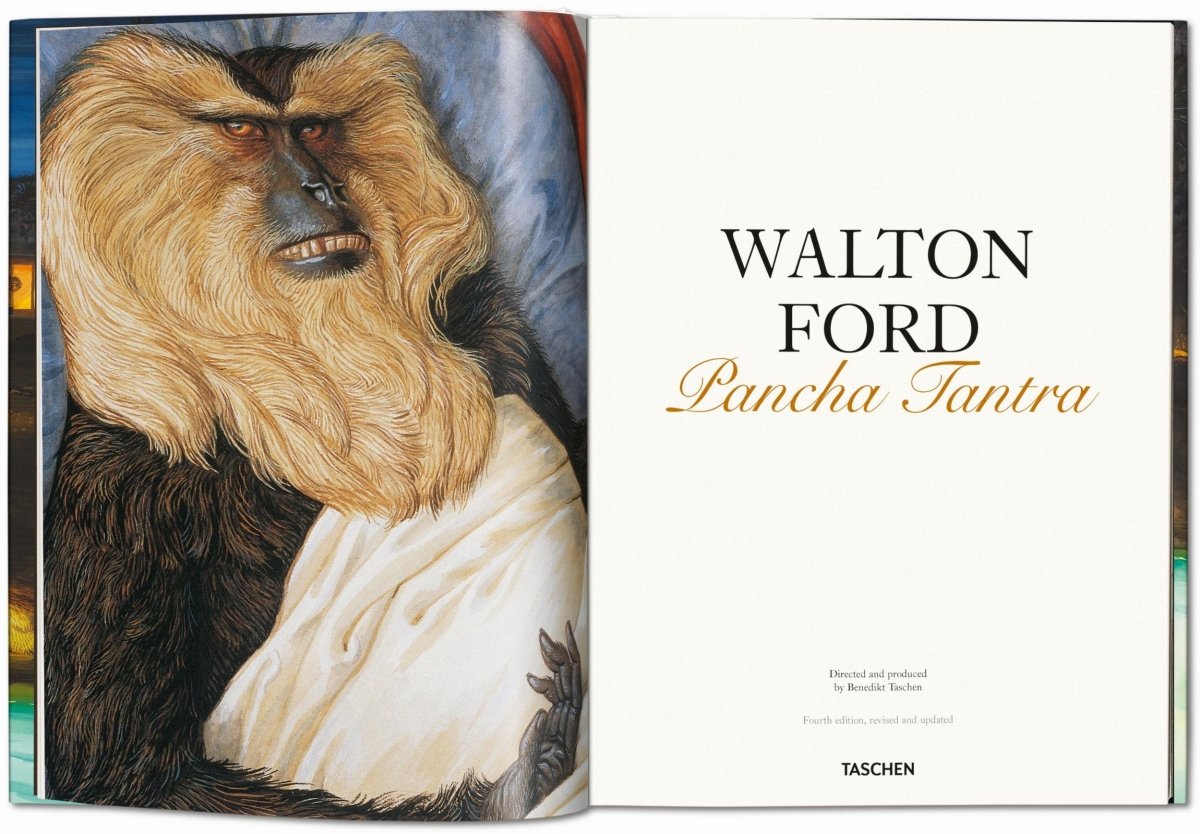 TASCHEN Walton Ford. Pancha Tantra. Updated Edition (German, French, English) - lily & onyx