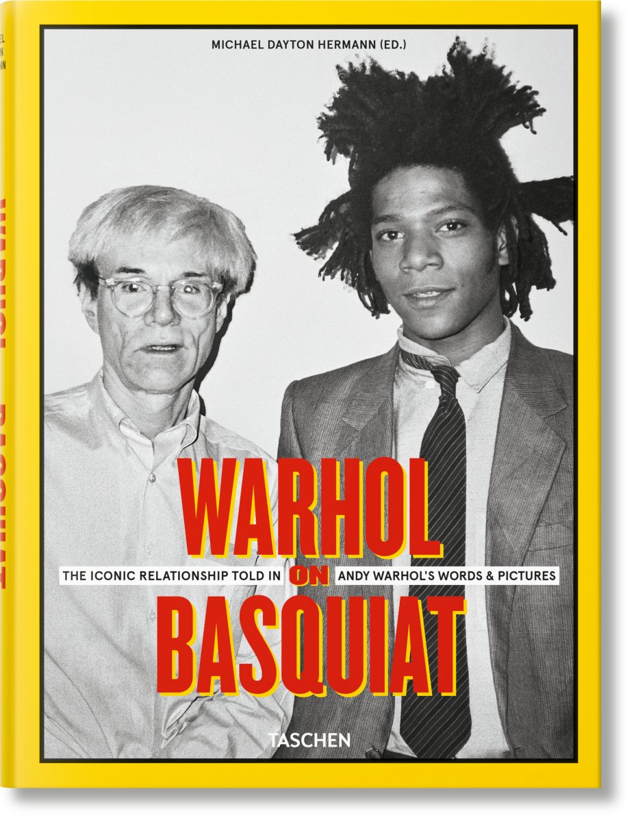 TASCHEN Warhol on Basquiat. The Iconic Relationship Told in Andy Warhol’s Words and Pictures (German, Spanish, French, English) - lily & onyx