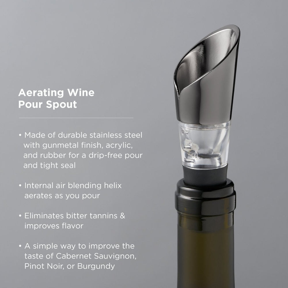 
                      
                        Viski Warren Aerating Pour Spout, Gunmetal - lily & onyx
                      
                    