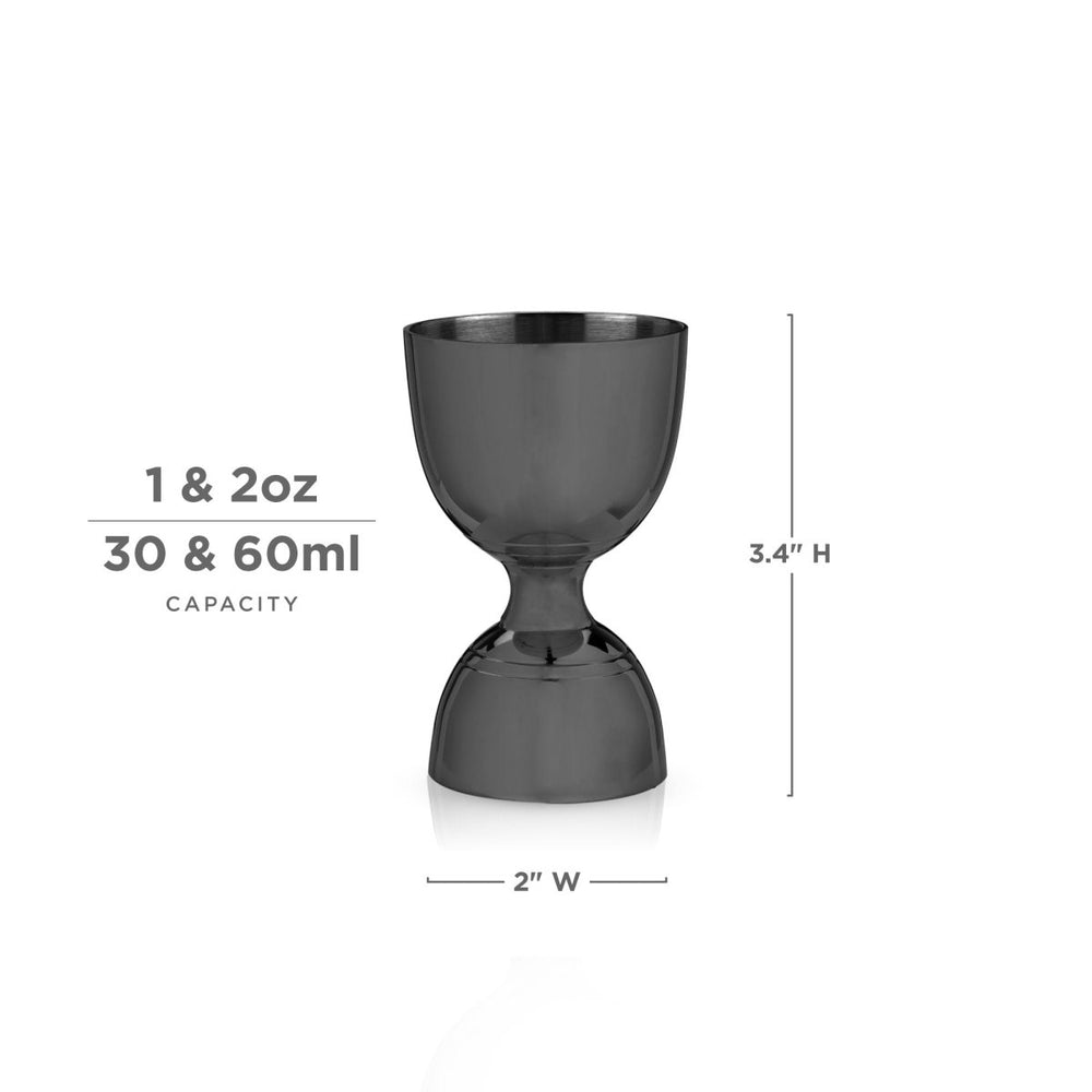 
                      
                        Viski Warren Canterbury Jigger, Gunmetal - lily & onyx
                      
                    
