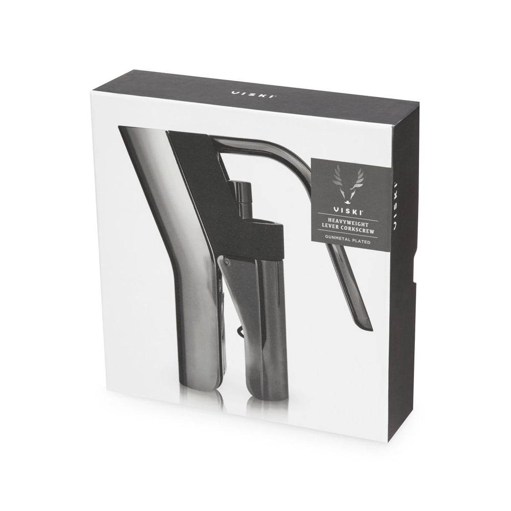 
                      
                        Viski Warren Heavyweight Lever Corkscrew, Gunmetal - lily & onyx
                      
                    