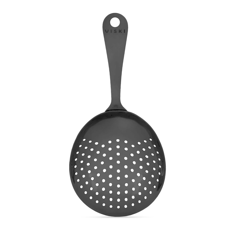 Viski Warren Julep Strainer, Gunmetal - lily & onyx