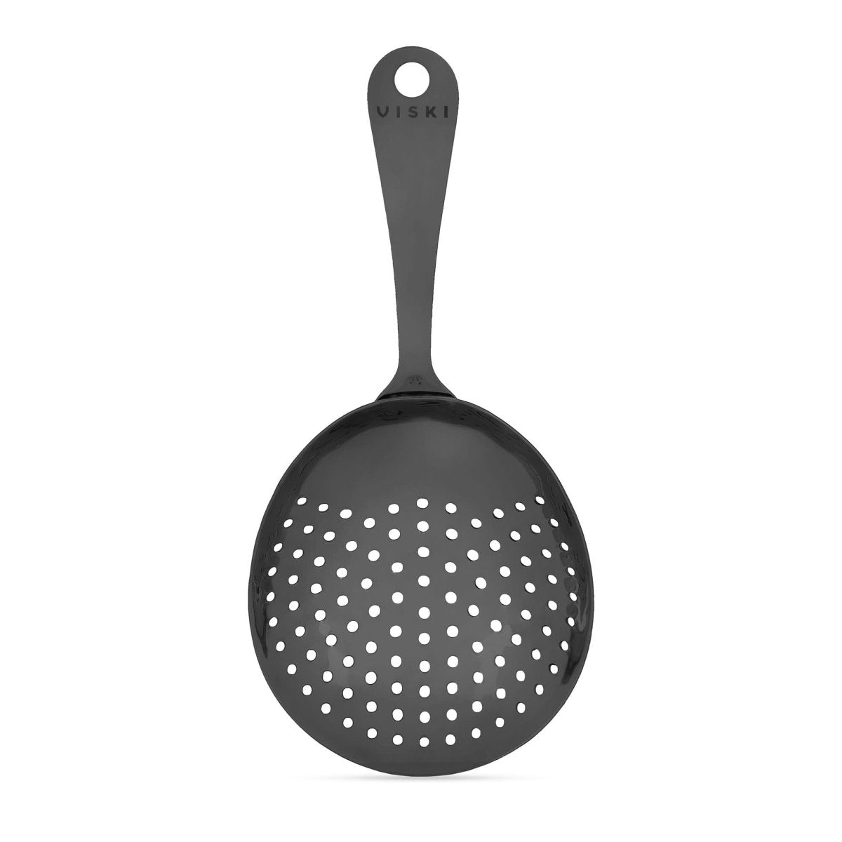 Viski Warren Julep Strainer, Gunmetal - lily & onyx