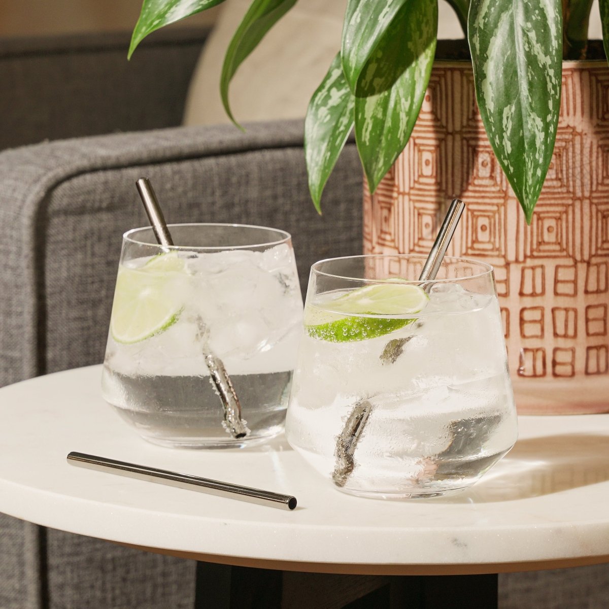 Viski Warren Lowball Straws, Set of 6 - lily & onyx