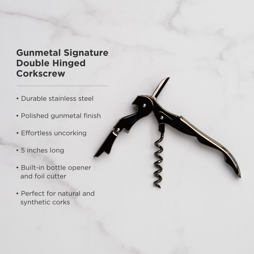 
                      
                        Viski Warren Signature Waiter's Corkscrew, Gunmetal - lily & onyx
                      
                    