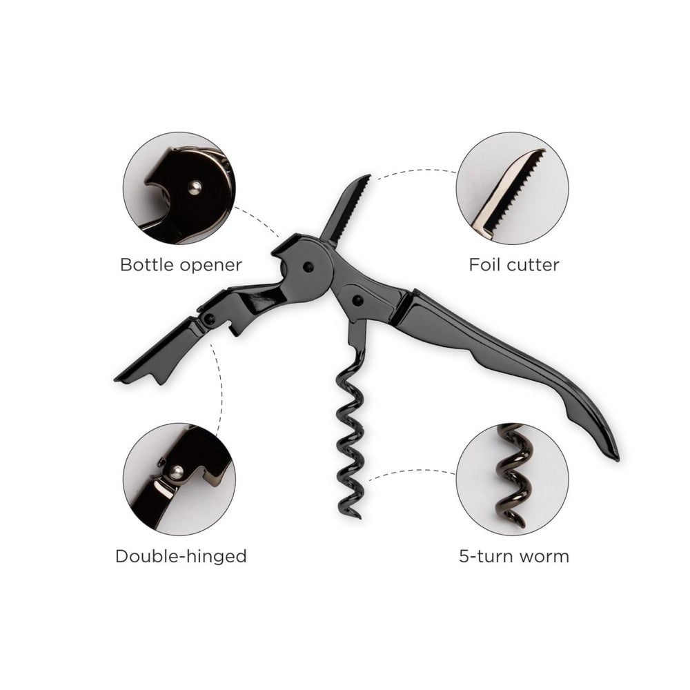 
                      
                        Viski Warren Signature Waiter's Corkscrew, Gunmetal - lily & onyx
                      
                    